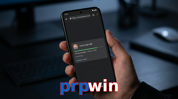 Main screen of Prpwin apk page for PK players