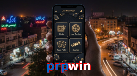 Main screen of Prpwin app page for PK players